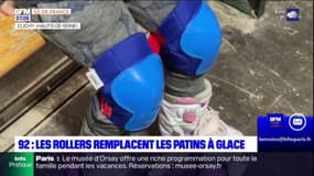 Hauts-de-Seine: les rollers remplacent les patins à glace