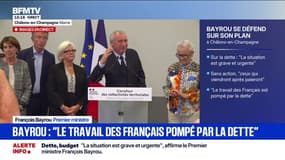 François Bayrou: "Tout le travail et toute l'énergie des Français sont pompés par le remboursement de la dette"