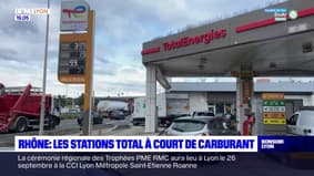 Rhône : les stations Total à court de carburant 