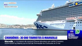Marseille: 30.000 croisiéristes ont afflué ce week-end