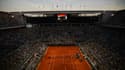 Roland-Garros lors du match Djokovic-Nadal, le 11 juin 2021