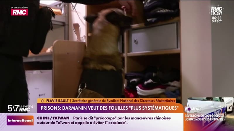 Prisons : Darmanin veut des fouilles "plus systématiques"