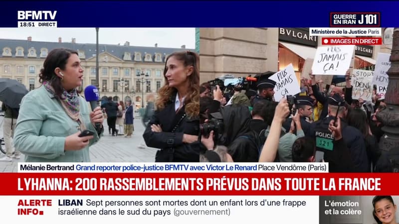 Rassemblements pour Lyhanna: "La parole de l'enfant est très mal écoutée", assure Coline Berry, fille de Richard Berry, qui a porté plainte contre son père
