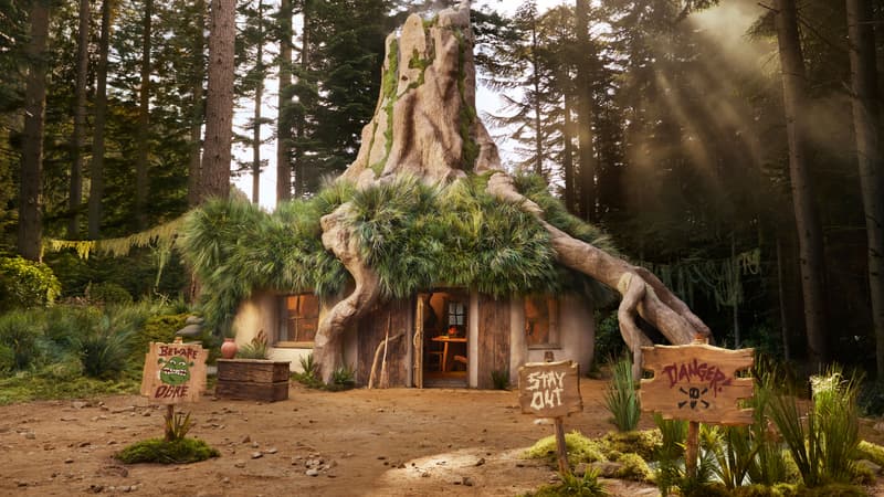 Airbnb met en location la maison de Shrek en cosse