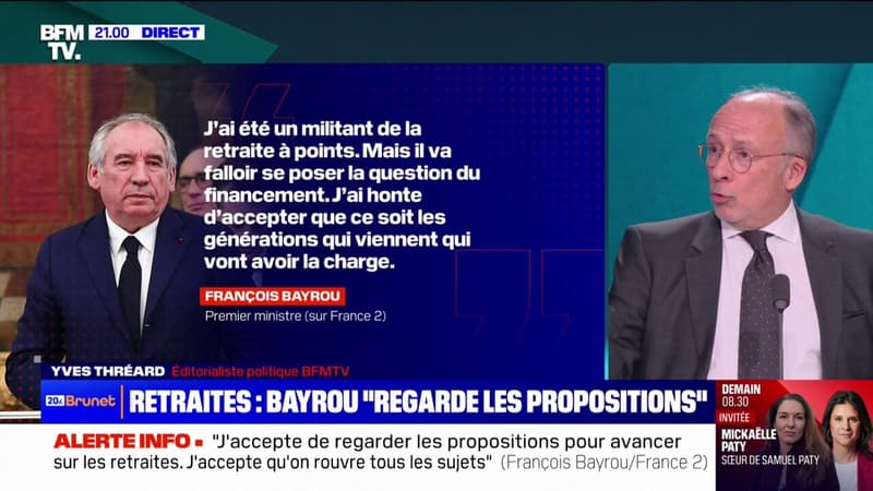 François Bayrou souhaite que Bruno Retailleau reste dans le gouvernement et espère un 