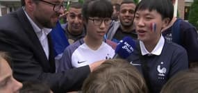 Les supporters de l'équipe de France viennent même de Chine