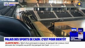Caen: le palais des Sports est prêt après deux ans de chantier