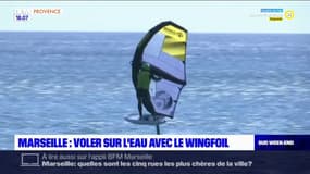 Marseille: à la découverte du wingfoil, nouveau sport nautique