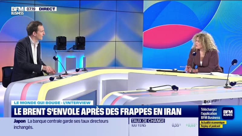 Le Brent s'envole après des frappes en Iran
