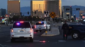 L'hôtel Mandalay Bay, où le tireur a ouvert le feu. 