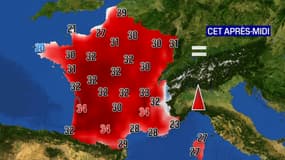 La carte météo du 18 mai 2022