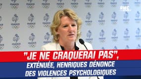 CNOSF : "Je ne craquerai pas", Exténuée, Henriques dénonce des violences psychologiques