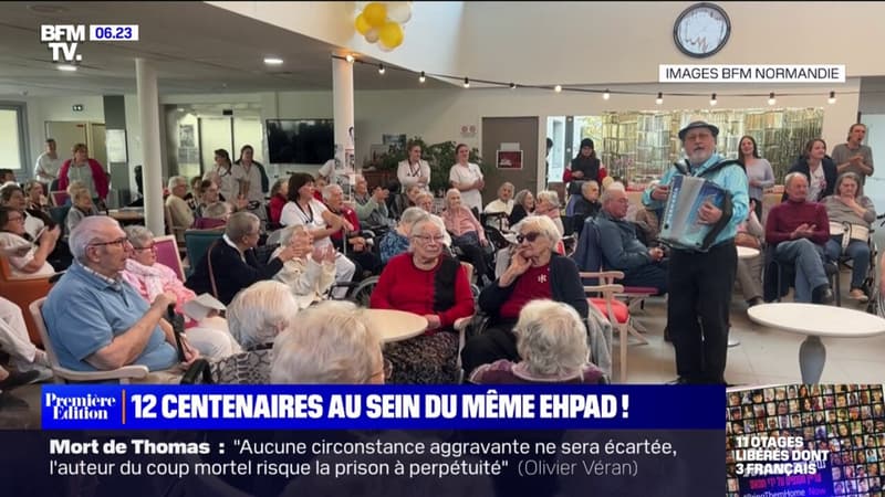 L'Ehpad de Pont-l'Évêque a organisé une grande fête pour célébrer ses 12 centenaires