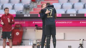 Hansi Flick et Jérôme Boateng