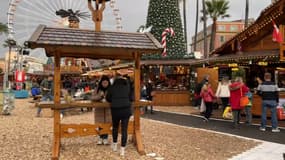 Le marché de Noël de Nice.