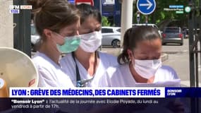 Lyon : grève des médecins, des cabinets fermés