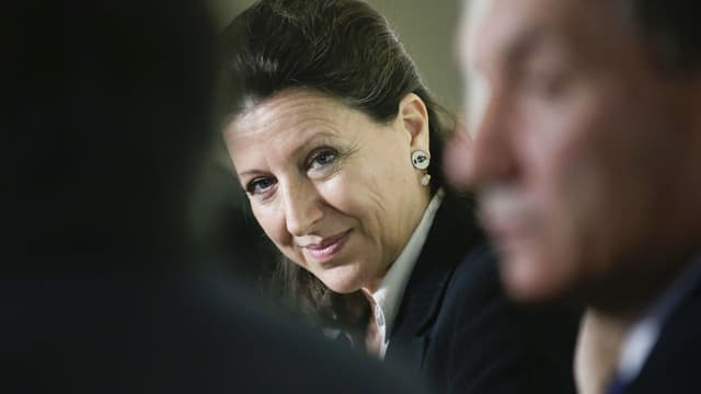 La ministre de la Santé, Agnès Buzyn, à la Maison de la sante à Chalus, en Haute-Vienne, le 13 octobre 2017