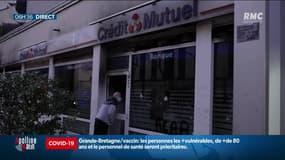 Violences lors des manifestations: "Les Black Blocs ont essayé de rentrer, on a eu peur" confie un gardien d'immeuble sur RMC