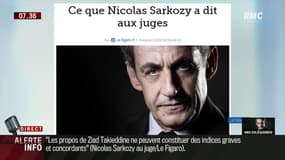 Financement libyen: ce qu'a dit Nicolas Sarkozy aux juges