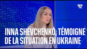  Inna Shevchenko, réfugiée politique en France, témoigne de la situation en Ukraine 