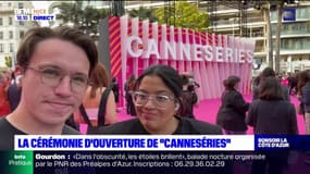 Alpes-Maritimes: l'actrice et réalisatrice Melha Bedia a foulé le tapis rose de Canneséries