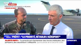 Mayotte: "La priorité des priorités, c'est de rouvrir l'aéroport", déclare le préfet de La Réunion 