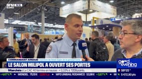 Le salon milipol a ouvert ses portes