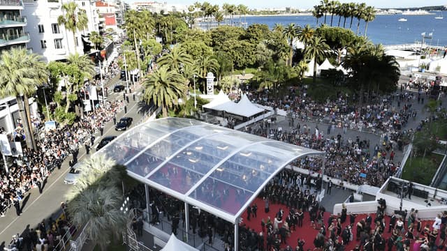 Vue du Festival de Cannes