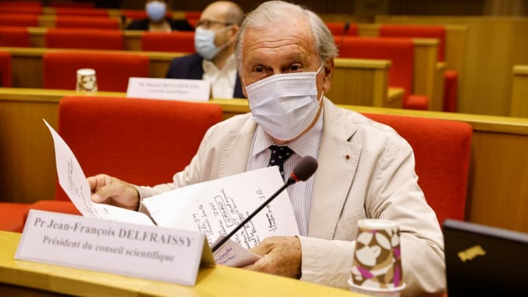 Jean-Francois Delfraissy au Sénat le 15 septembre 2020