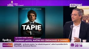 Laurent Lafitte, maître des cérémonies à Cannes