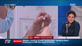 Pass sanitaire: Manu, auditeur RMC, est "totalement contre": "Si je suis séropositif, on ne va pas me le demander avant d'aller au restaurant"