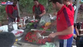 Rugby / Equipe de France / Le barbecue du XV tricolore - 08/06