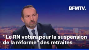 Retraites, gouvernement: entretien avec Sébastien Chenu, vice-président du RN