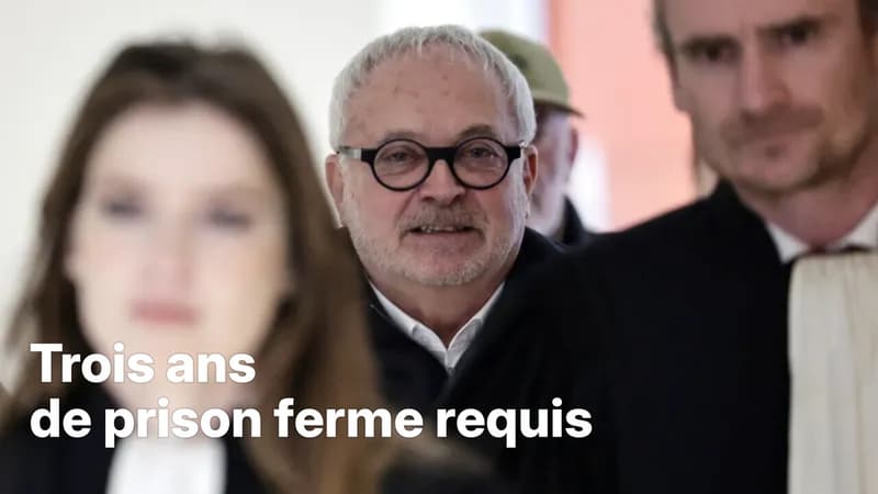 Soumission chimique: trois ans de prison ferme requis contre Joël Guerriau, soupçonné d'avoir drogué la députée Sandrine Josso