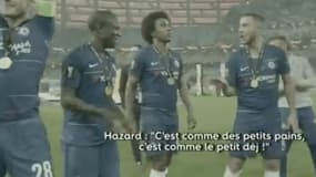 Ngolo Kante et Eden Hazard