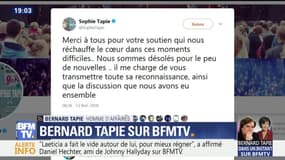Bernard Tapie face à Ruth Elkrief