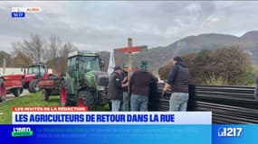 "Rien n'a changé": les agriculteurs des Hautes-Alpes de nouveau mobilisés