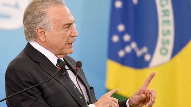 Michel Temer le 7 mars 2017 à Brasilia