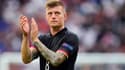 Le milieu allemand Toni Kroos après l'élimination en 8e de finale de l'Euro contre l'Angleterre le 29 juin 2021 à Wembley