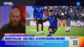 Montpellier-OGC Nice: le Gym craque encore