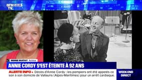 Mort d'Annie Cordy: pour Mimie Mathy, "c'était la seule capable d'être au niveau des Américains"