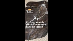 Un fragment de météorite s'écrase dans le jardin d'une habitante du Cher