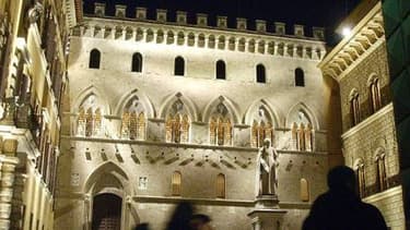 Le palais Monte dei Paschi, à Sienne.