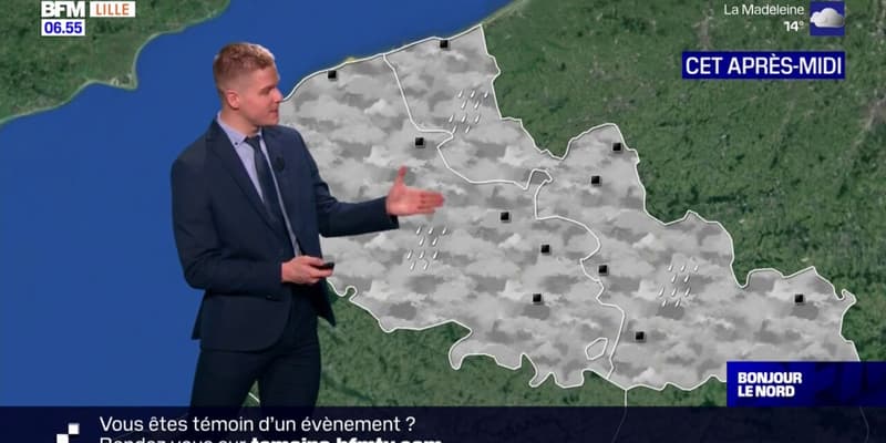 Nord-Pas-de-Calais: des nuages et de la pluie ce jeudi, jusqu'à 17° prévus à Lille