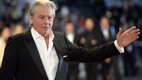 Alain Delon à Cannes en mai 2013