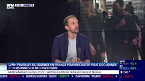 LVMH poursuit sa tournée en France pour recruter plus 1200 jeunes et personnes en reconversion