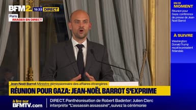Gaza: Jean-Noël Barrot félicite la réunion d'après-guerre pour Gaza "malgré les turbulences politiques" de la France