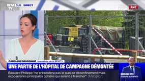 Coronavirus: pourquoi une partie de l'hôpital de campagne de Mulhouse est-elle démontée? 