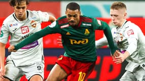 Wilson Isidor avec le Lokomotiv Moscou, octobre 2022