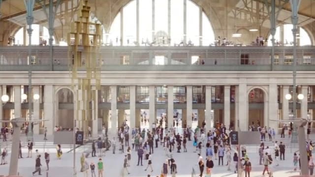Le projet de rénovation de la gare du Nord.
